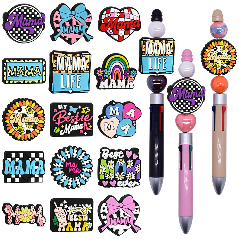 CLEAR OUT- Silicone Focal Beads For Trendy Cartoon