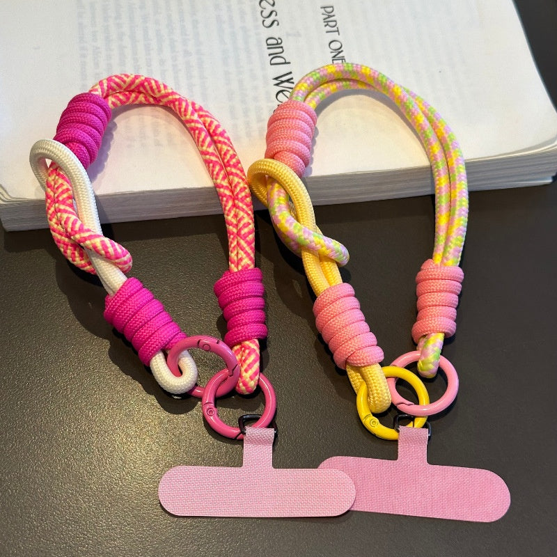 Y2K Dopamine Beaded Phone Wrist Strap | Aesthetic Phone Charm