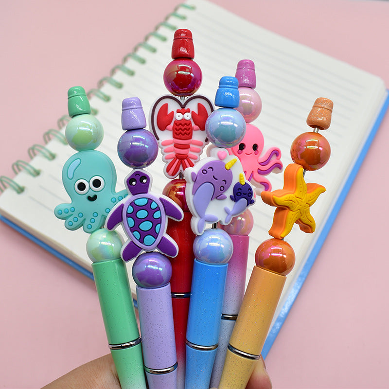 Silicone Focal Beads For Trendy Cartoon