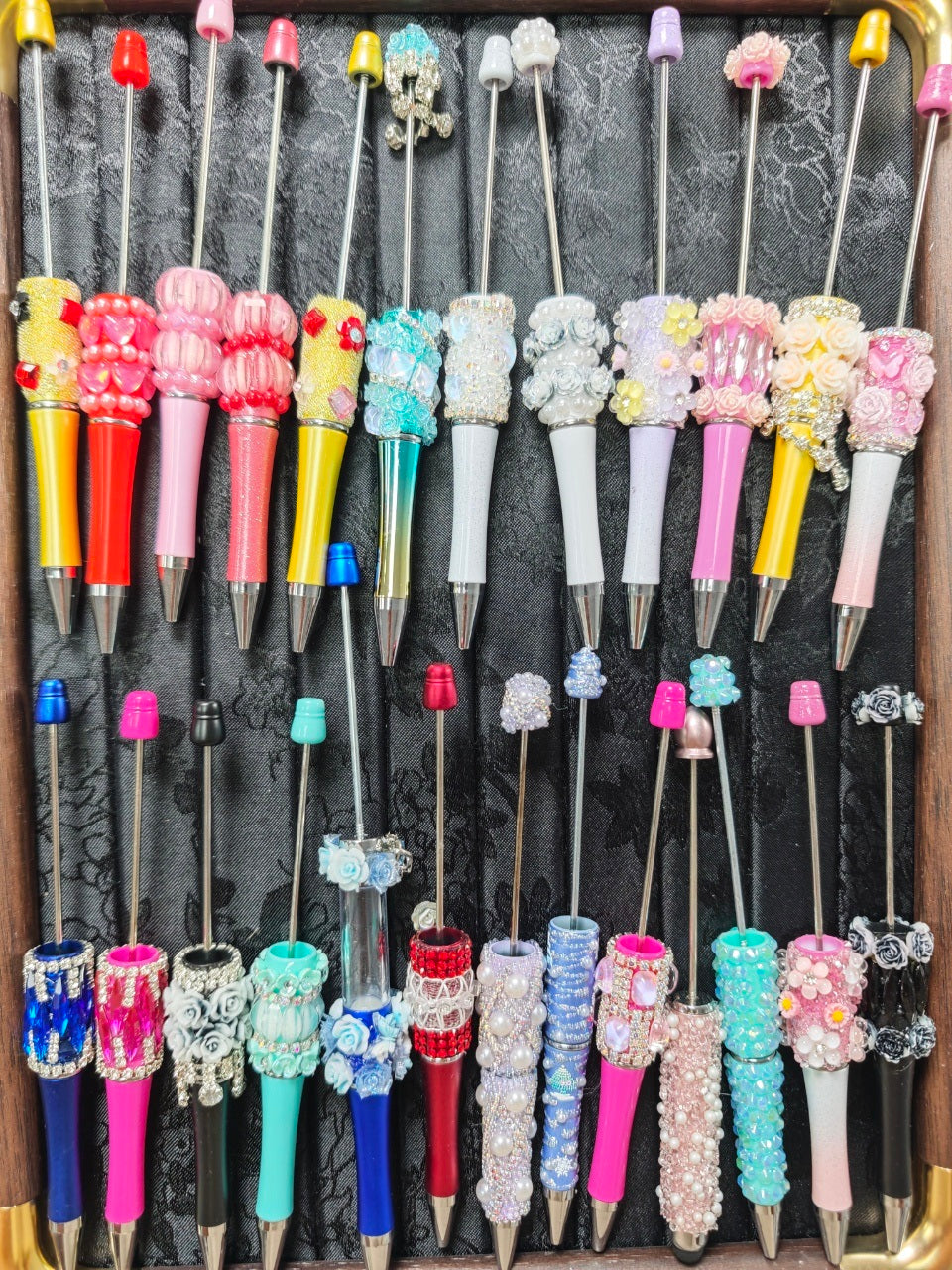 🔥🔥🔥 BIG PROMOTION- Luxury Beadable Pens- Decorated With Luxury Accessories