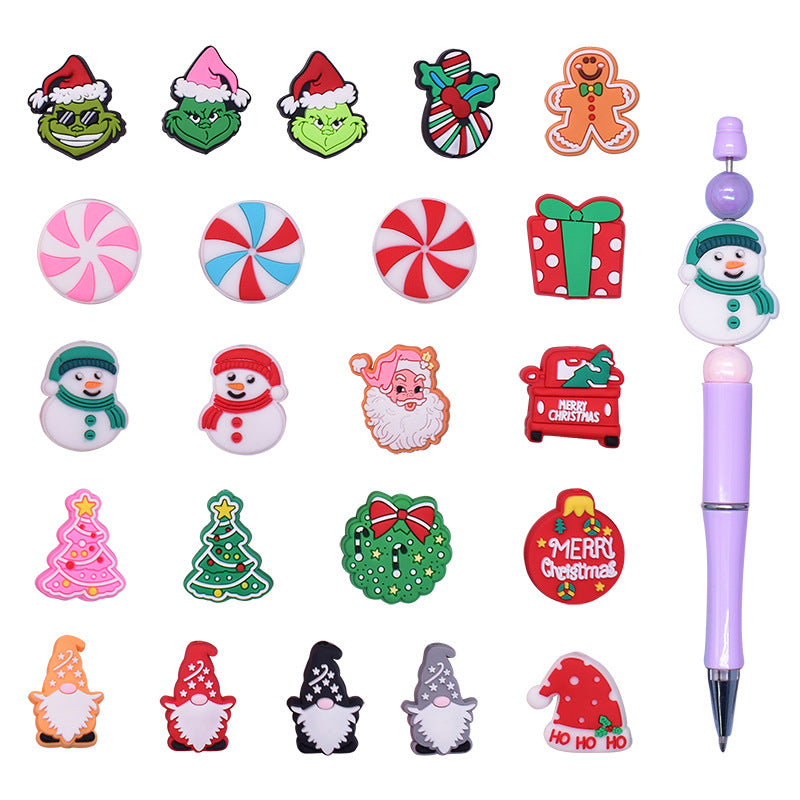 Silicone Focal Beads For Trendy Cartoon