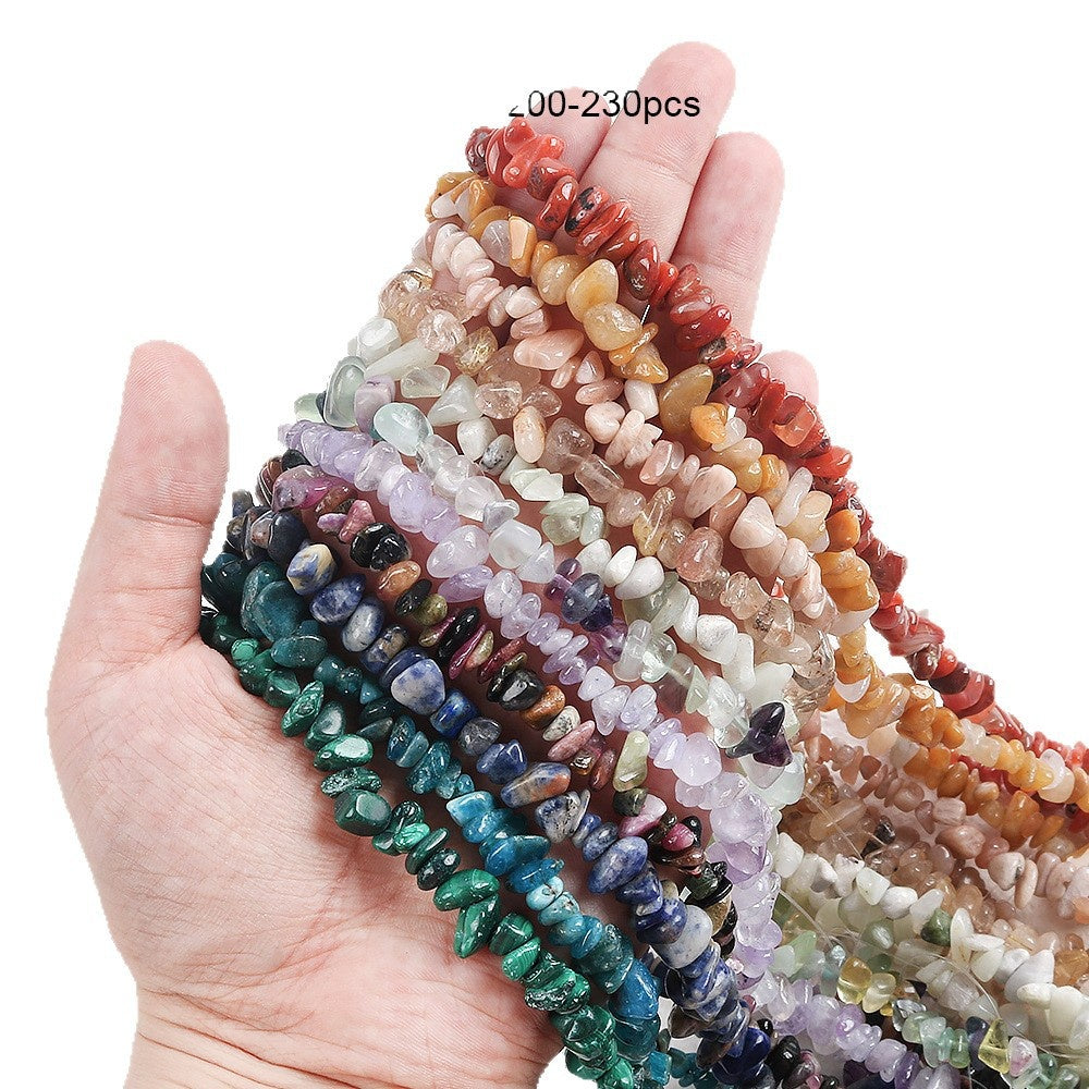 🔥 🔥🔥  NEW ARRIVING【Suitable for ALL DIY Scenarios】Beads Only of Crystal Agate Raw Stones for DIY