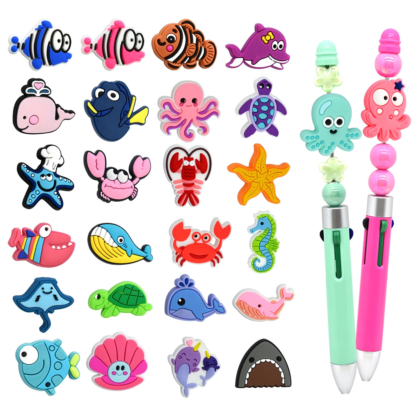 Silicone Focal Beads For Trendy Cartoon