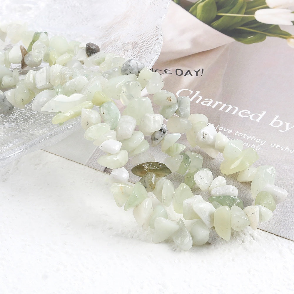 🔥 🔥🔥  NEW ARRIVING【Suitable for ALL DIY Scenarios】Beads Only of Crystal Agate Raw Stones for DIY