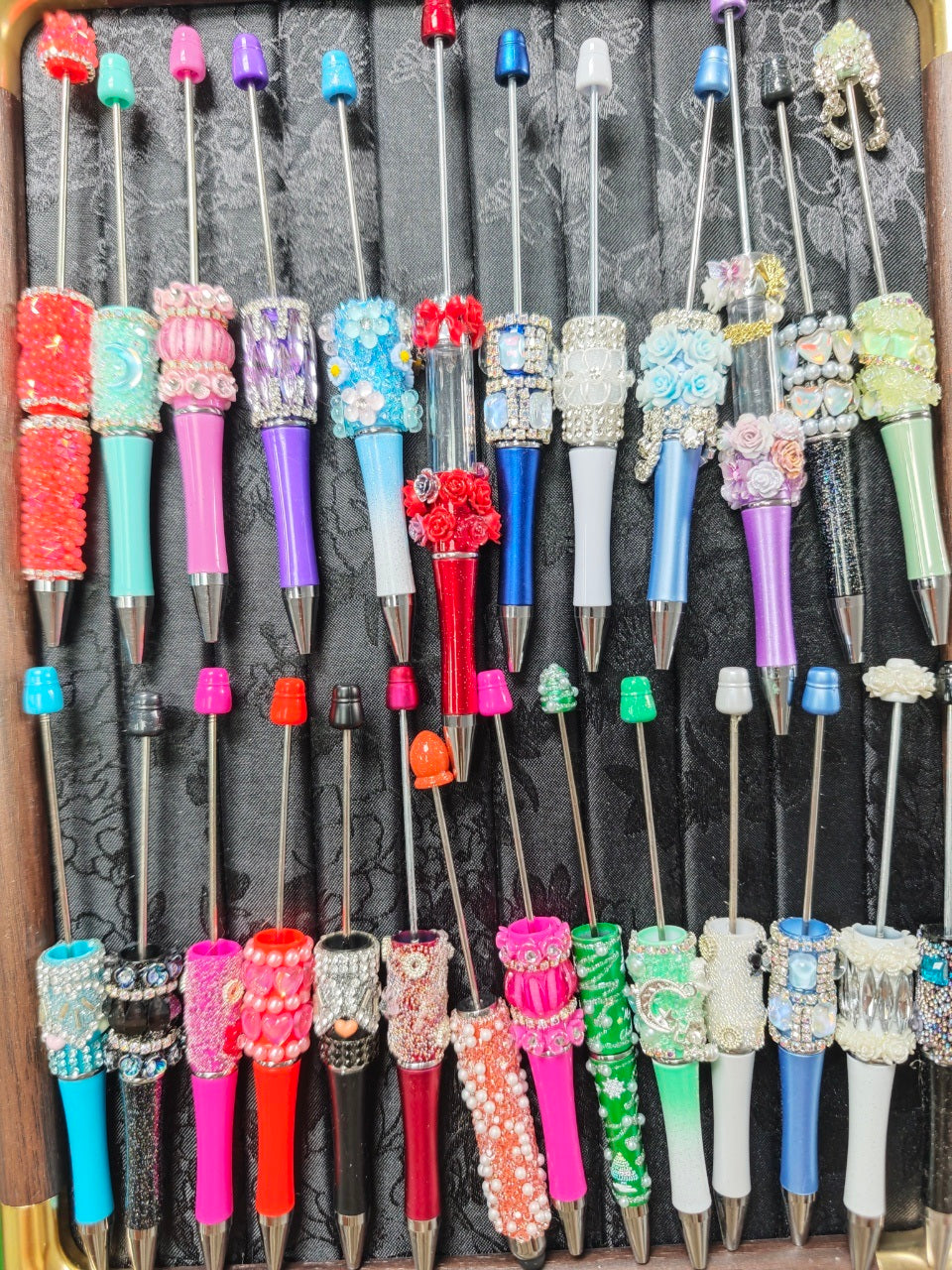 🔥🔥🔥 BIG PROMOTION- Luxury Beadable Pens- Decorated With Luxury Accessories