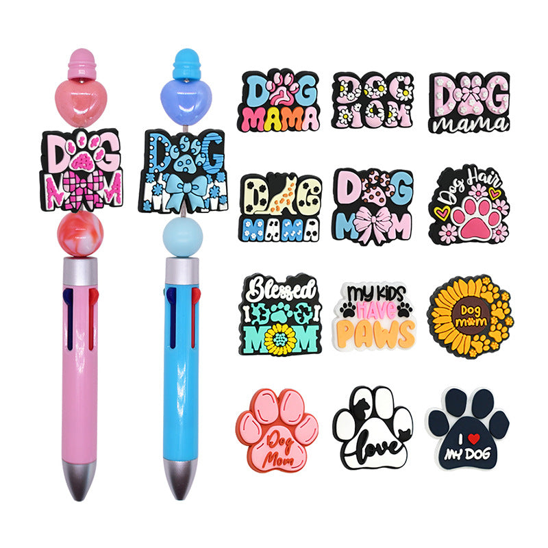 CLEAR OUT- Silicone Focal Beads For Trendy Cartoon