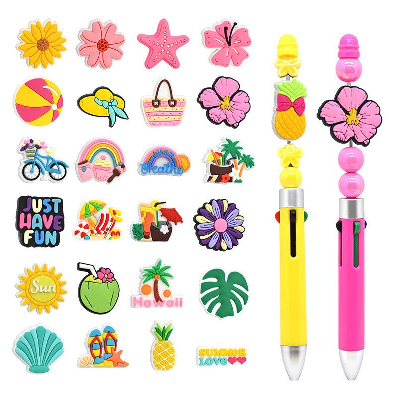Silicone Focal Beads For Trendy Cartoon