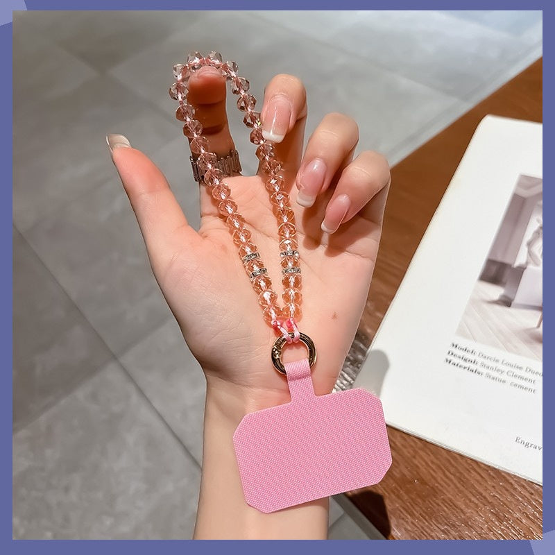 Y2K Dopamine Beaded Phone Wrist Strap | Aesthetic Phone Charm