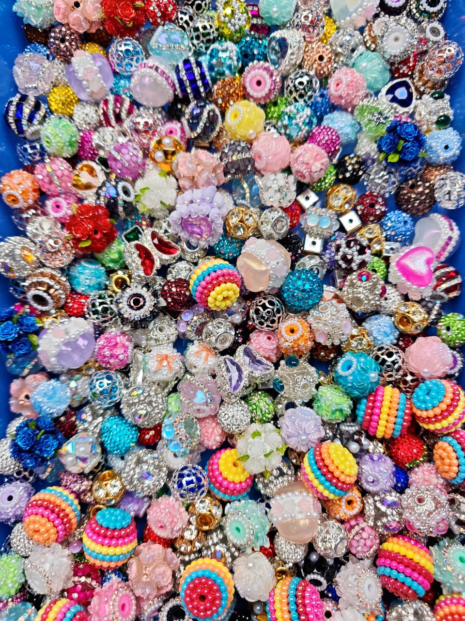 Luxury Edition Mixtures of Beaded DIY Items- Playing on Conveyor Belt