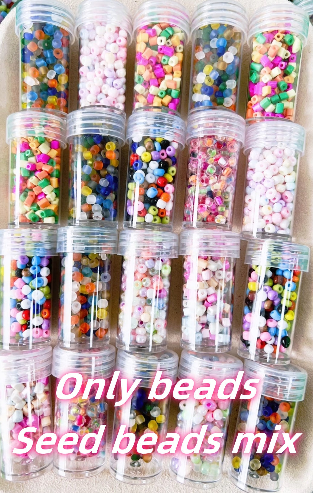 Live Product- Sead Beads Mix-Playing on Conveyor Belt